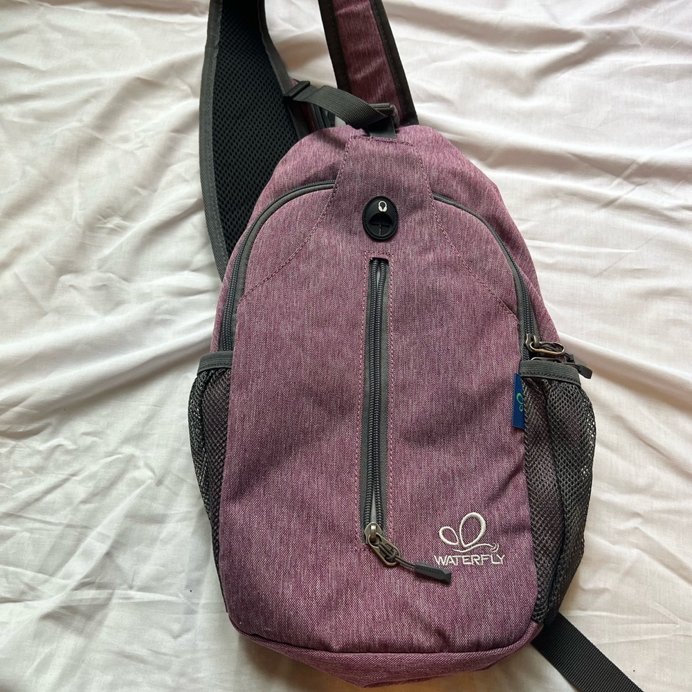 Waterfly Purple Sling Bag